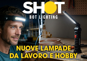 WORK LIGHT & HEAD LIGHT con sensore: luce professionale per ogni intervento